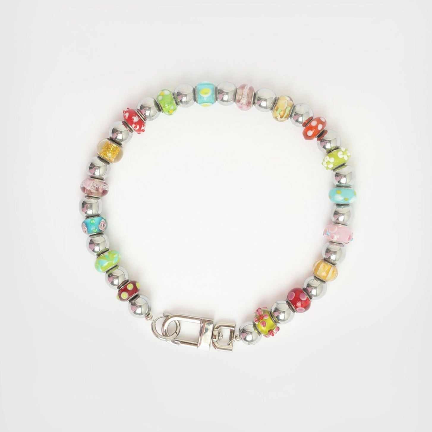 REAWAKENED NECKLACE LE AMIELLE SILVERED/MULTI