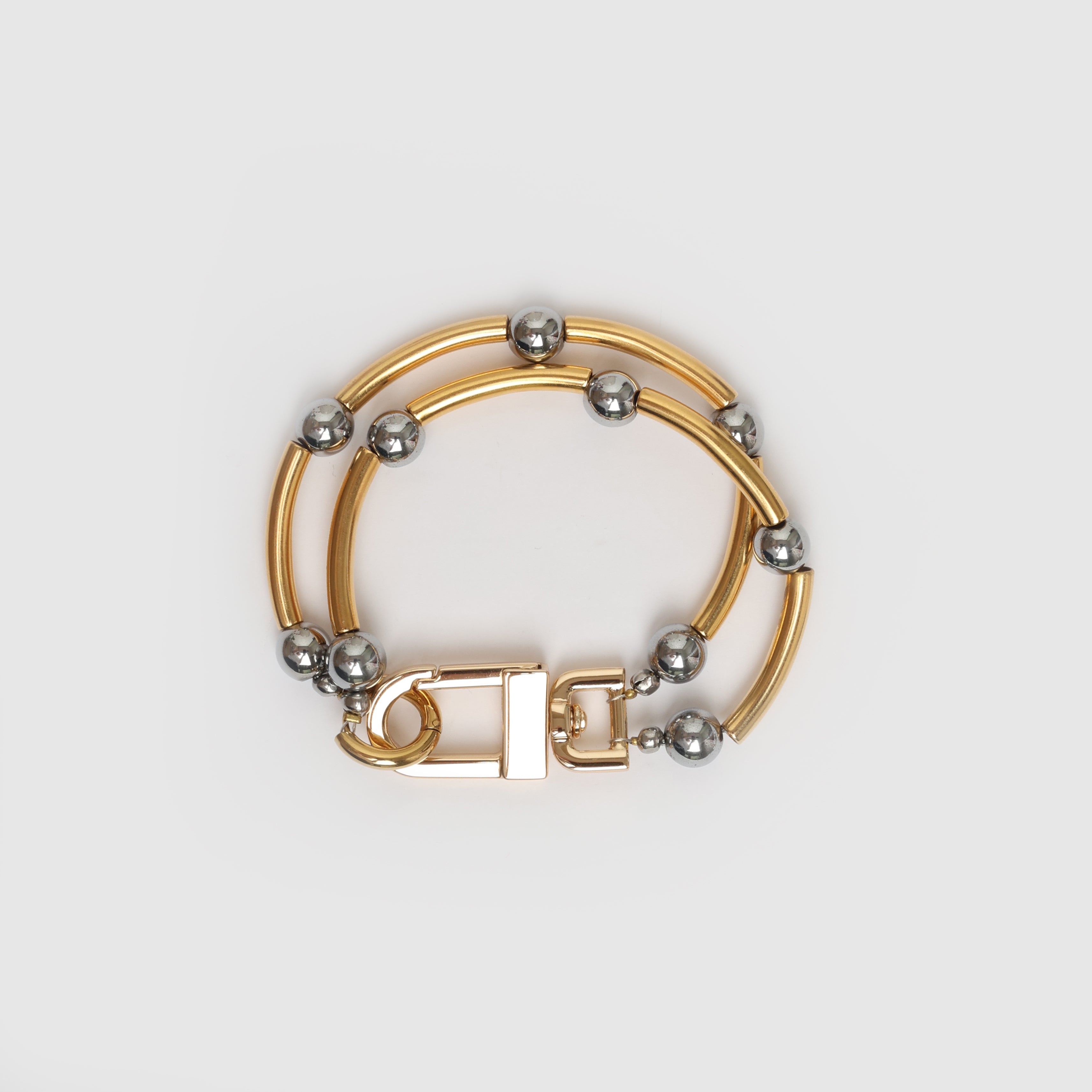 BRACELET LE MACARONI GOLDEN