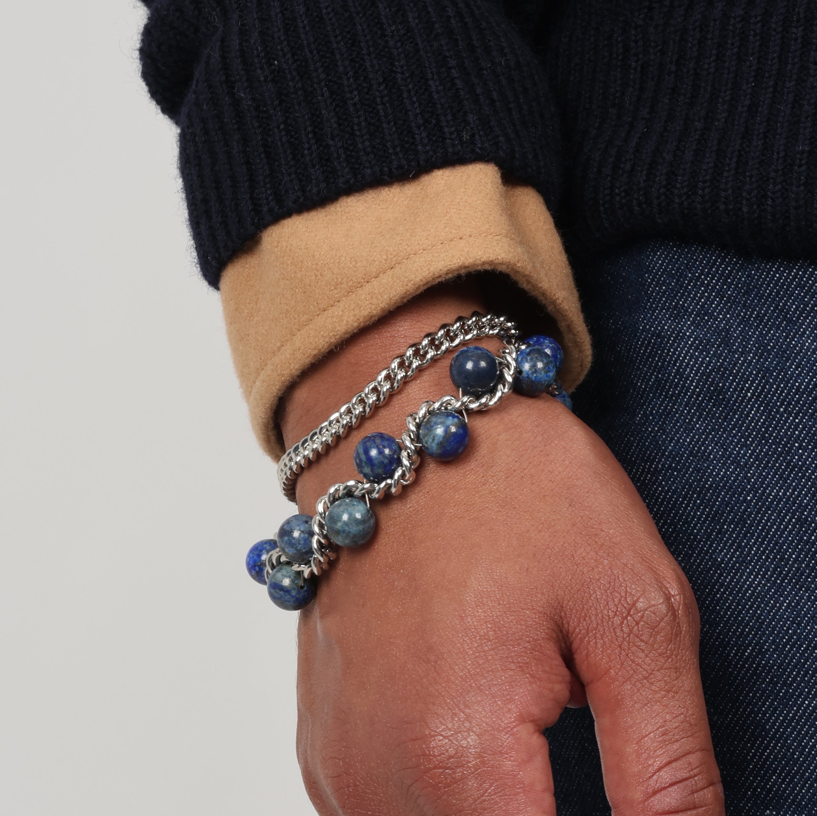 BRACELET LE SERPENT LAPIS LAZULI