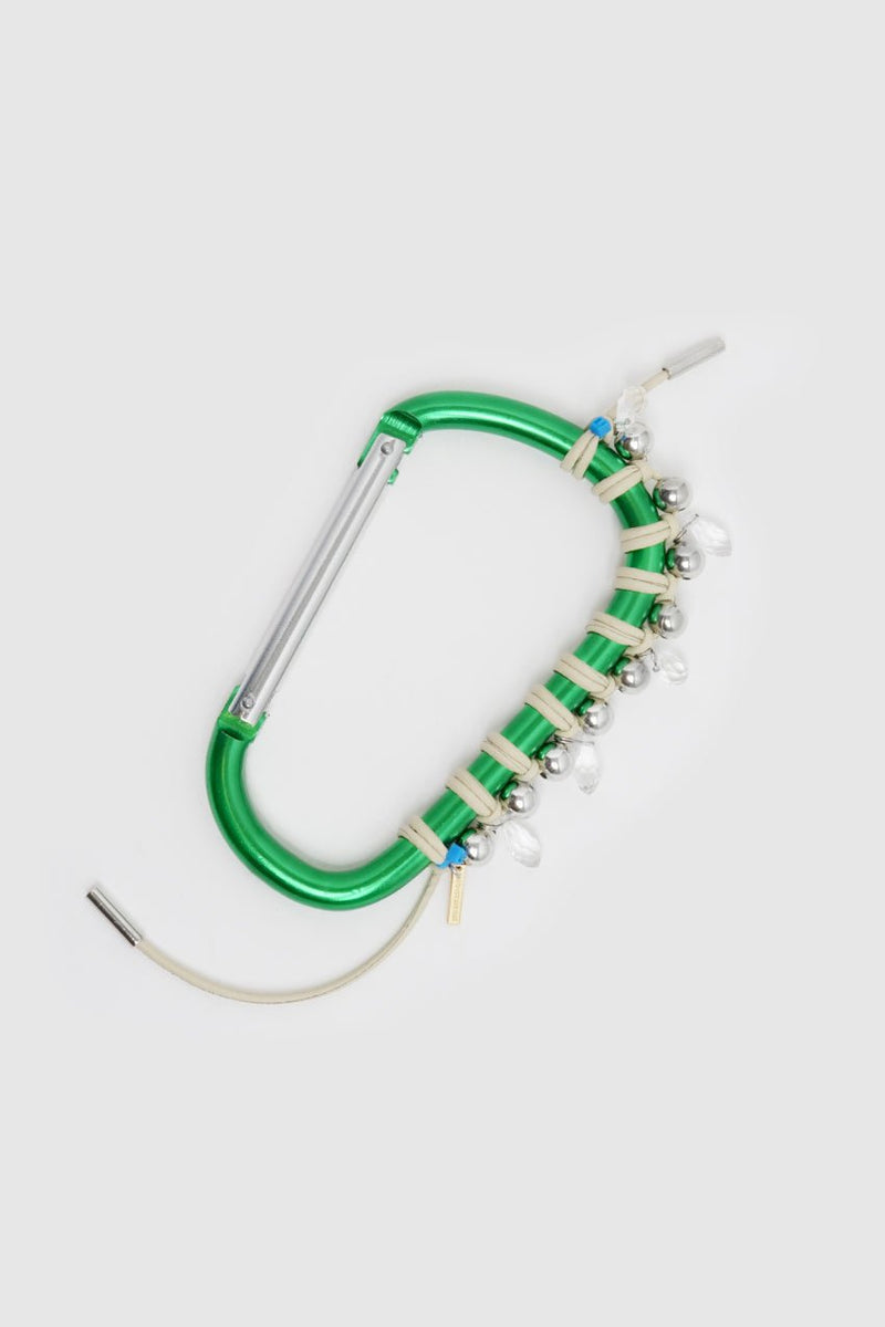 CARABINER LE MOUSQUETON XL GREEN/CREAM
