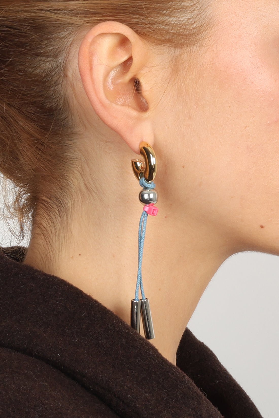 KITESY MARTIN STUDIOEarringEARRINGS LA BÉBÉ CORDON GOLDEN/BLUE