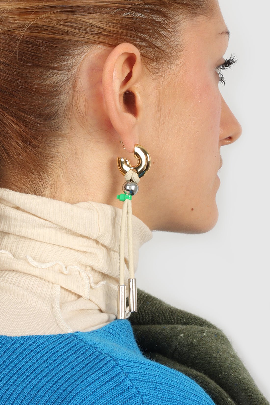 KITESY MARTIN STUDIOEarringEARRINGS LA BÉBÉ CORDON GOLDEN/CREAM