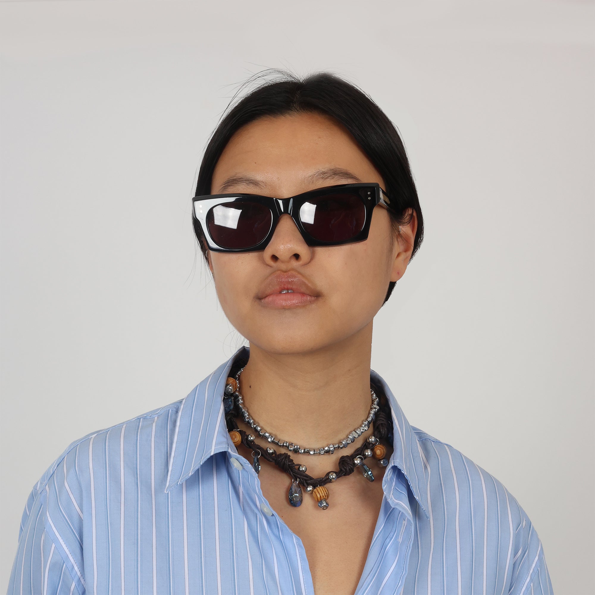 KITESY MARTIN STUDIONecklaceREAWAKENED NECKLACE LE MARTHE SILVERED/BROWN