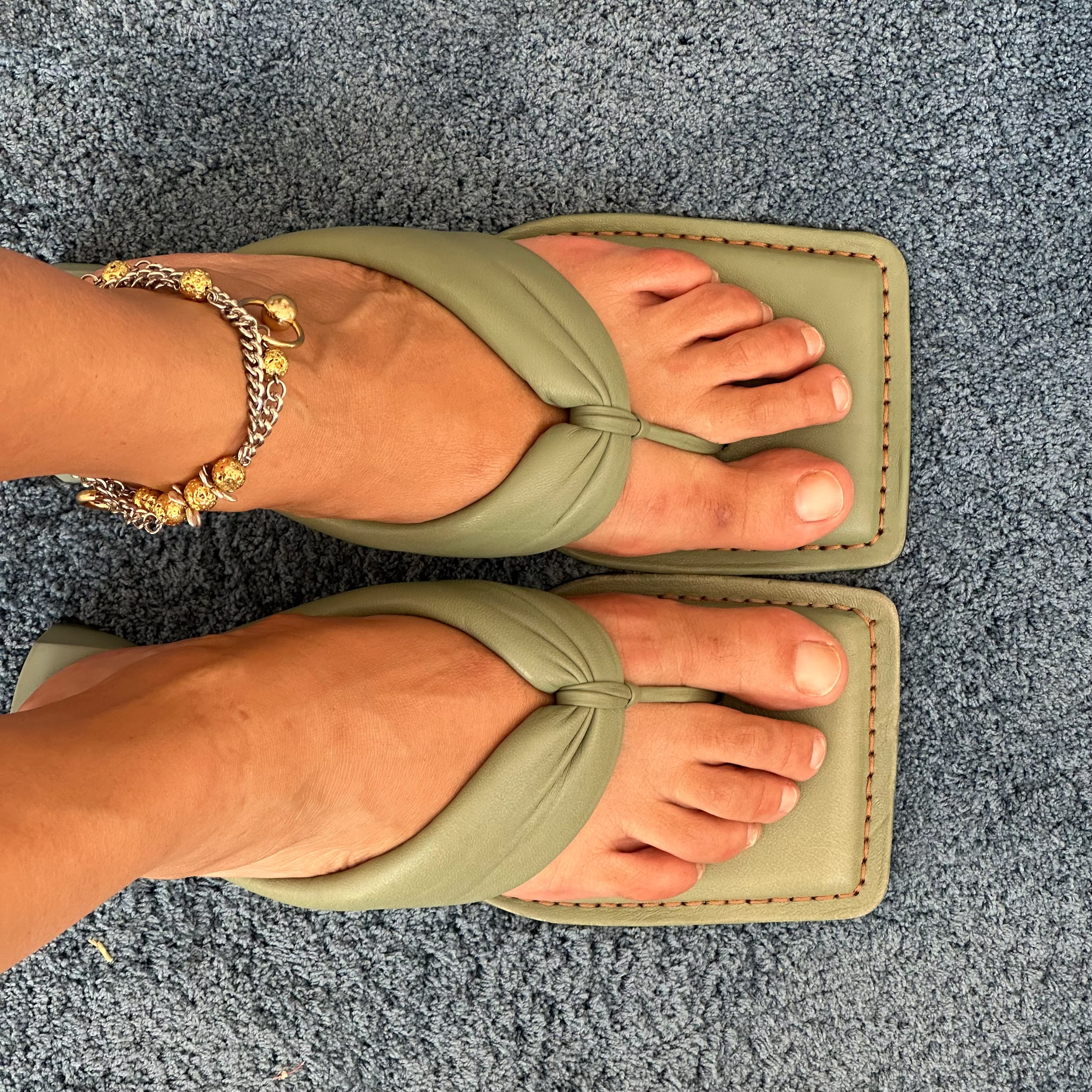 ANKLET LE PLUTON GOLDEN/SILVERED