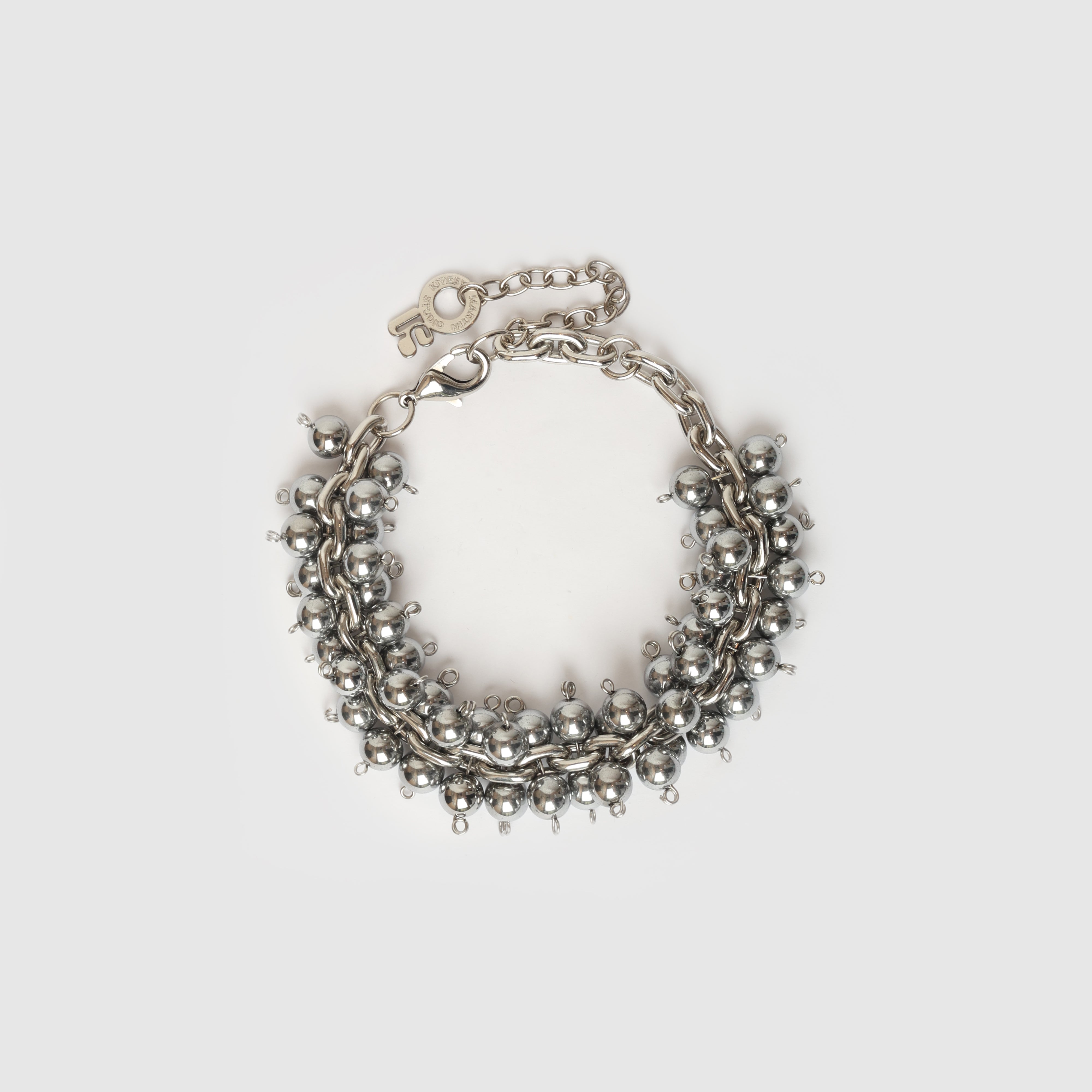ANKLET LE BOUQUET SILVERED