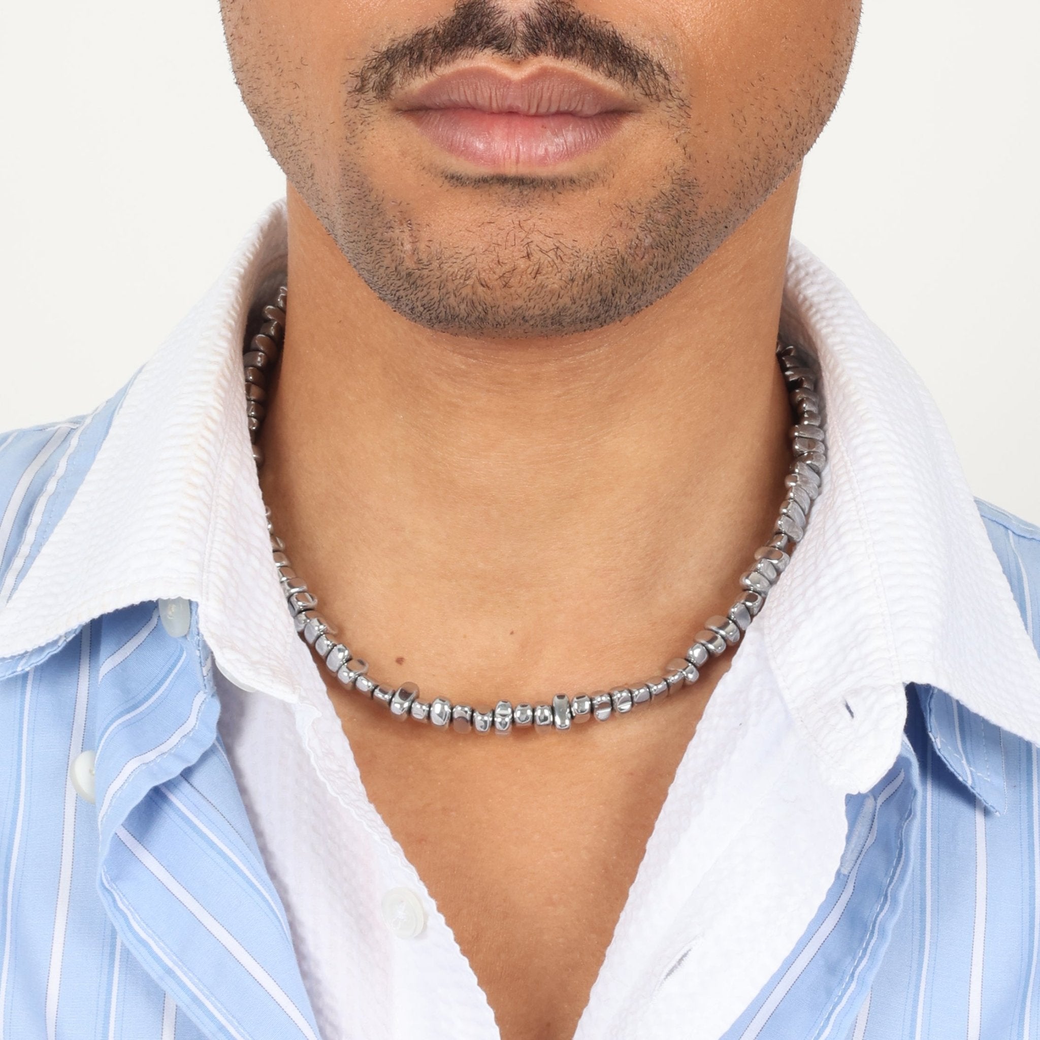 KITESY MARTIN STUDIONecklaceNECKLACE LE LAYO SILVERED