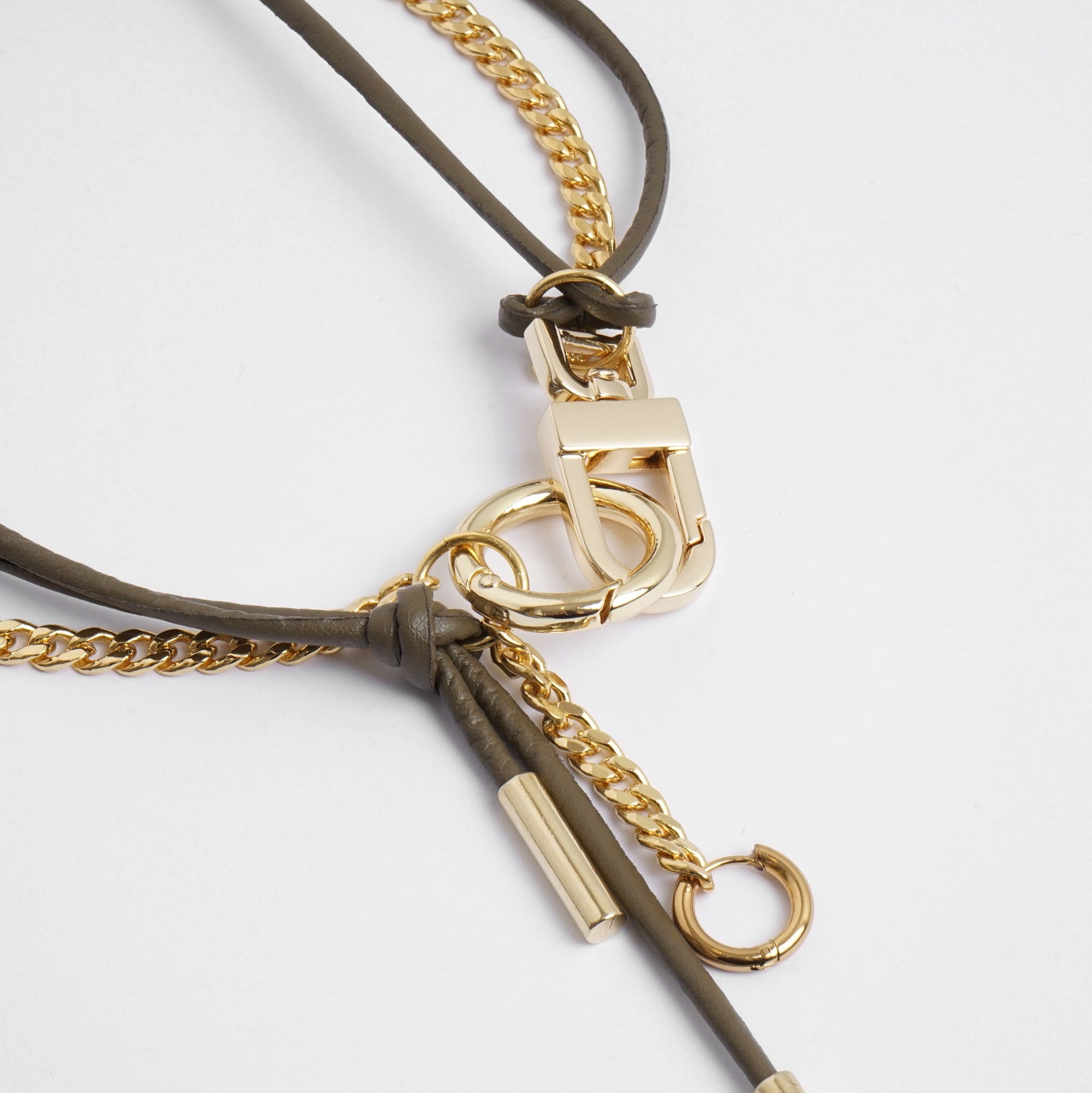 KITESY MARTIN STUDIONecklaceNECKLACE LE JUILLET GOLDEN/KAKI