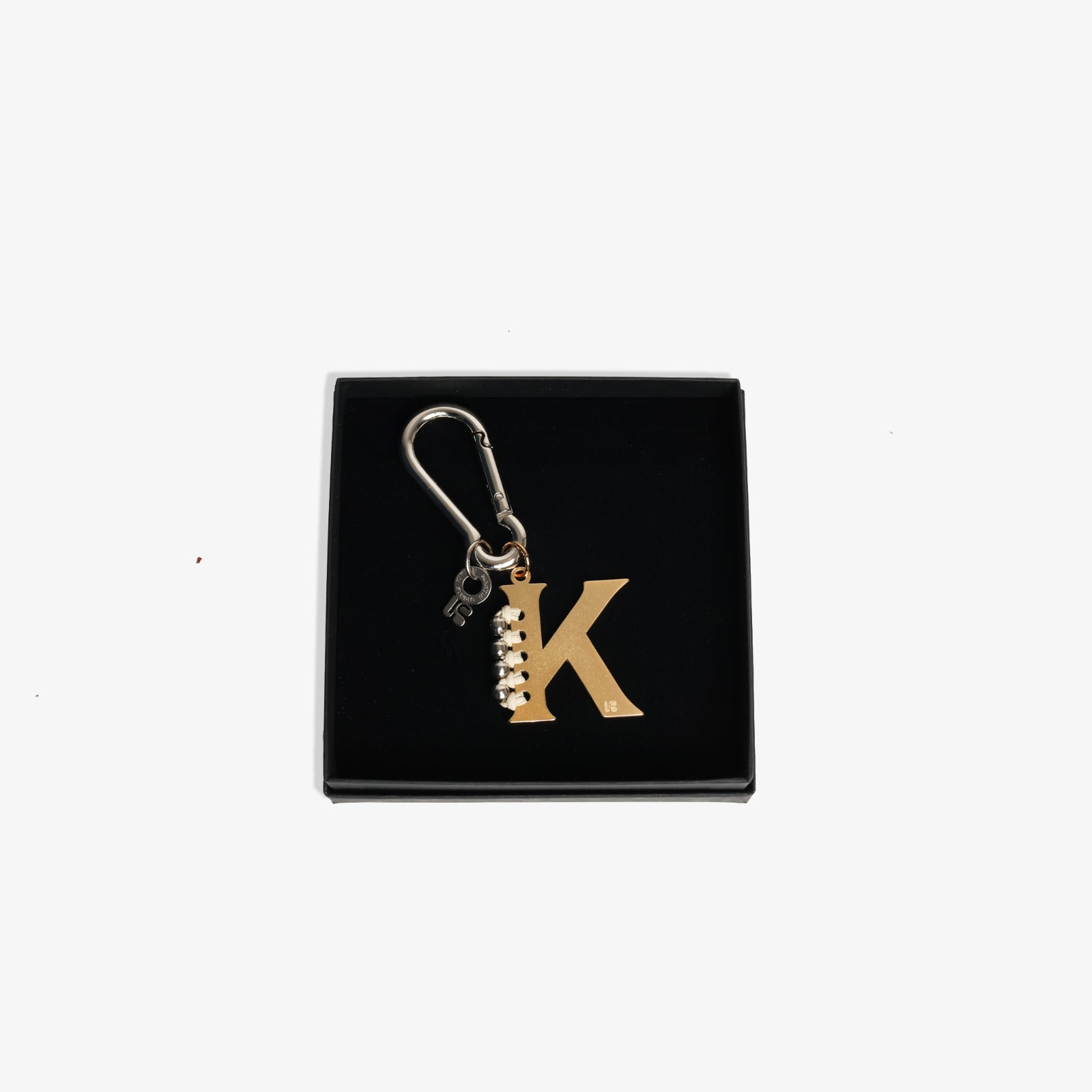 KITESY MARTIN STUDIOCarabinerCARABINER LE LETTER GOLDEN/CREAM