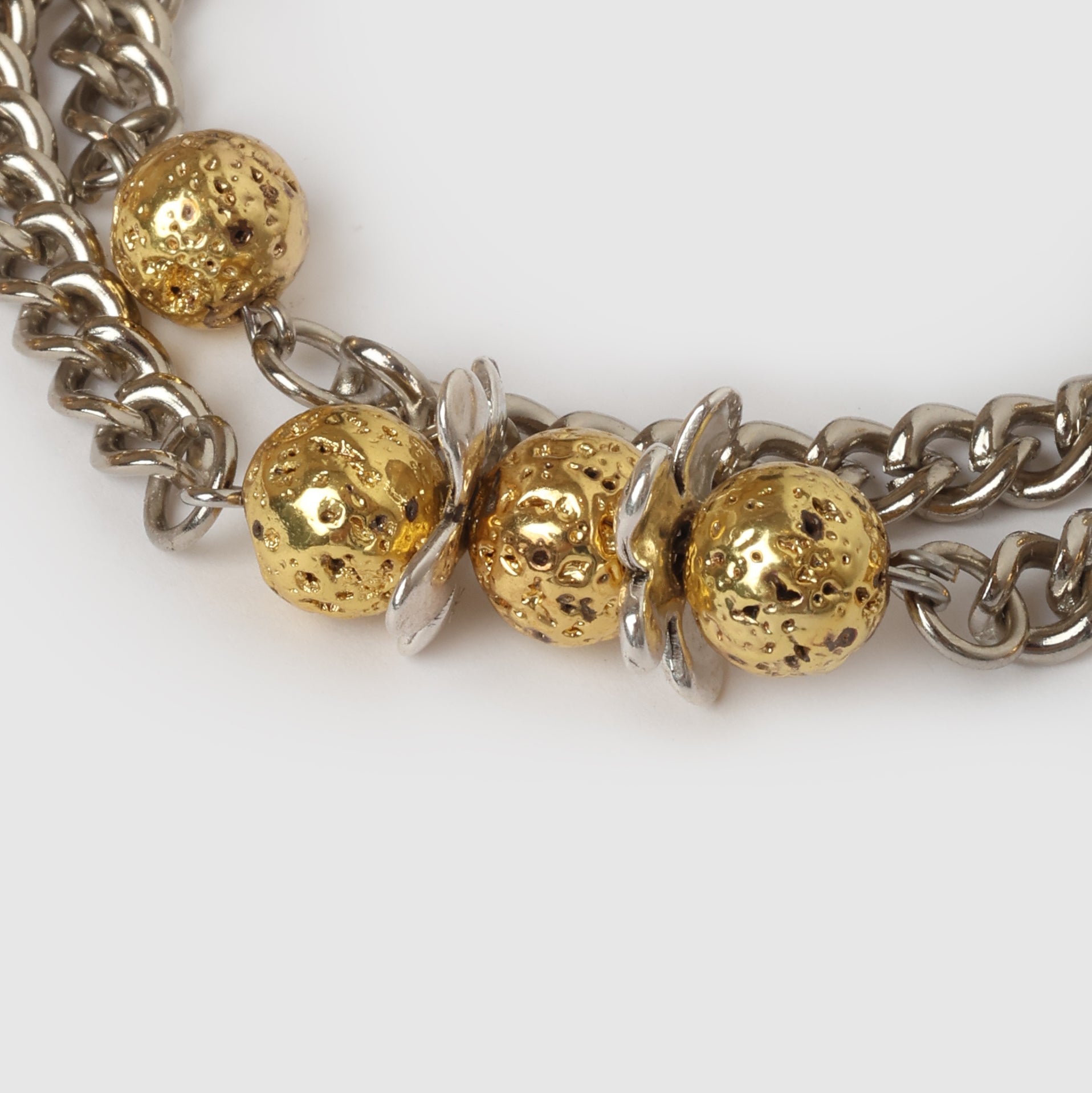 ANKLET LE PLUTON GOLDEN/SILVERED