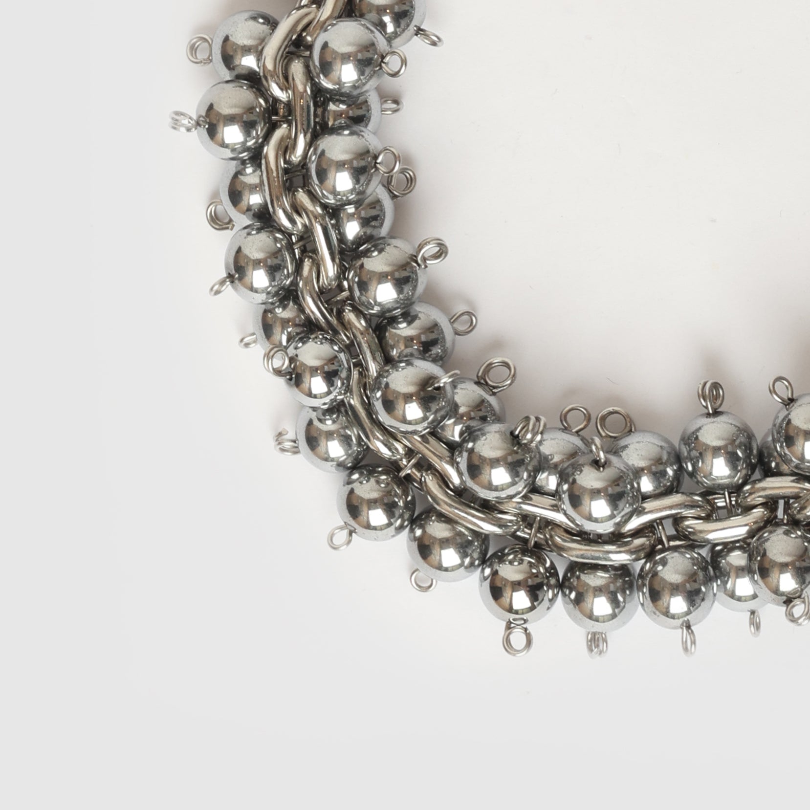 ANKLET LE BOUQUET SILVERED