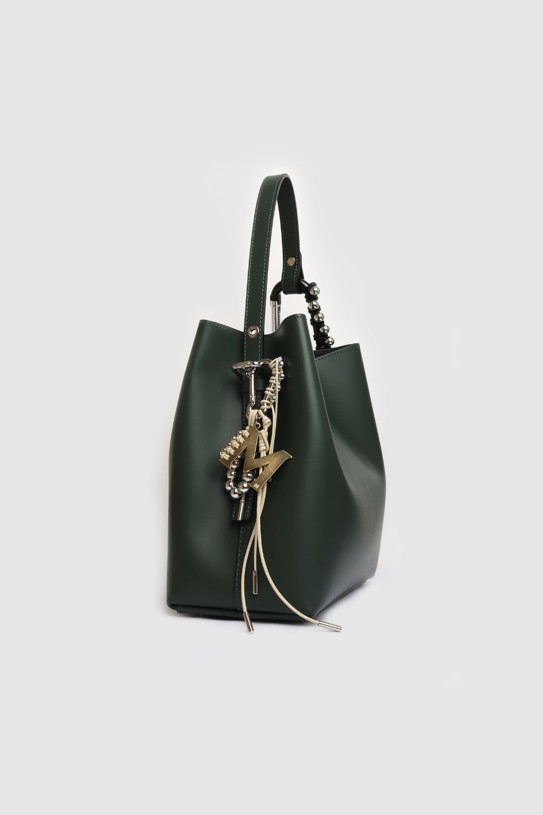 KITESY MARTIN STUDIOCarabinerBAG CHARMS LE MONOGRAMME GOLDEN/CREAM