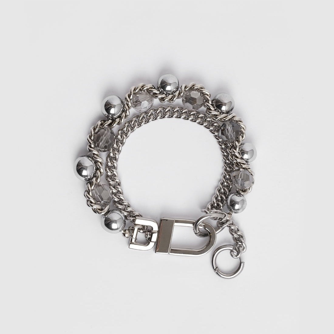 KITESY MARTIN STUDIOBraceletBRACELET LE SERPENT SILVERED/CRYSTAL