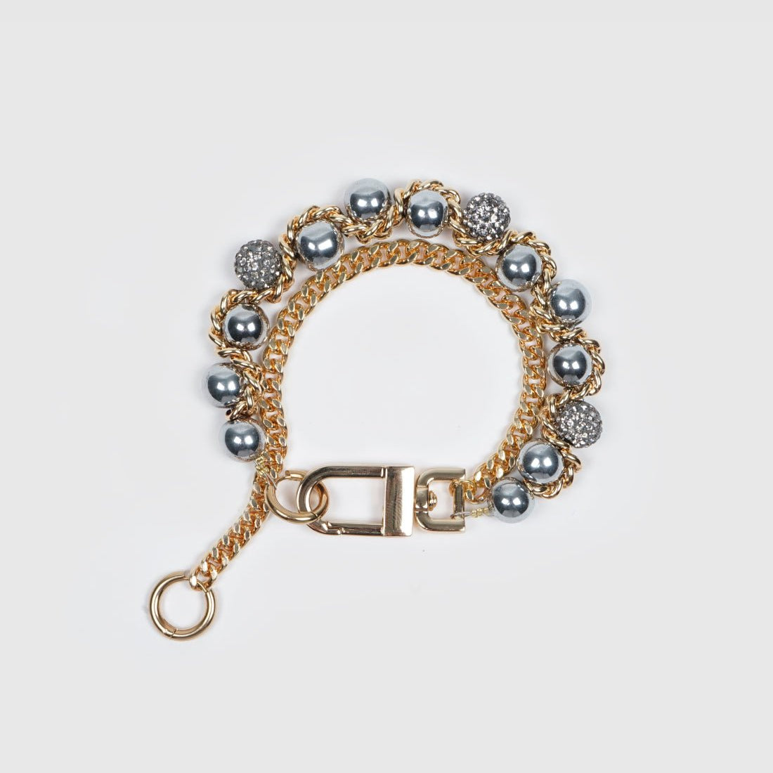 KITESY MARTIN STUDIOBraceletBRACELET LE SERPENT STRASS GOLDEN/SILVERED