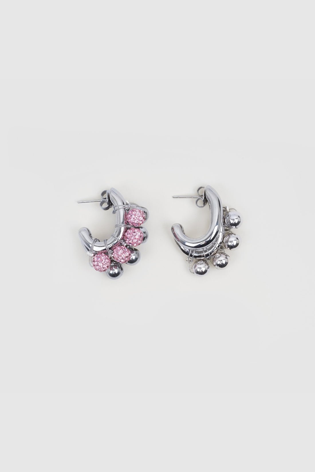 KITESY MARTIN STUDIOEarringEARRINGS LA BICHRIS SILVERED/PINK