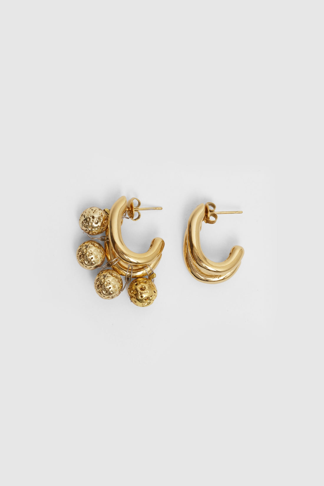 EARRINGS LA CHRIS GOLDEN