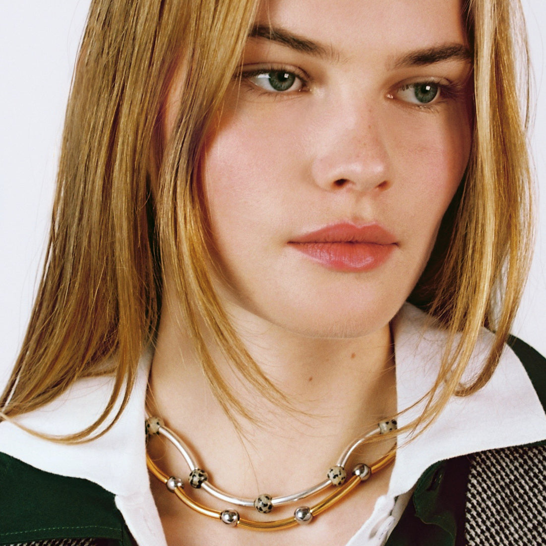 NECKLACE LE MACARONI GOLDEN