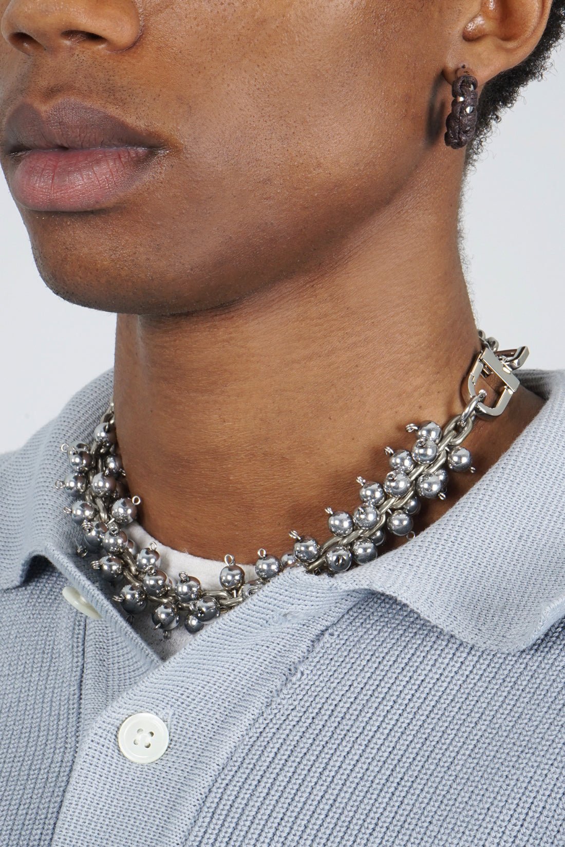 KITESY MARTIN STUDIONecklaceNECKLACE LE BOUQUET SILVERED