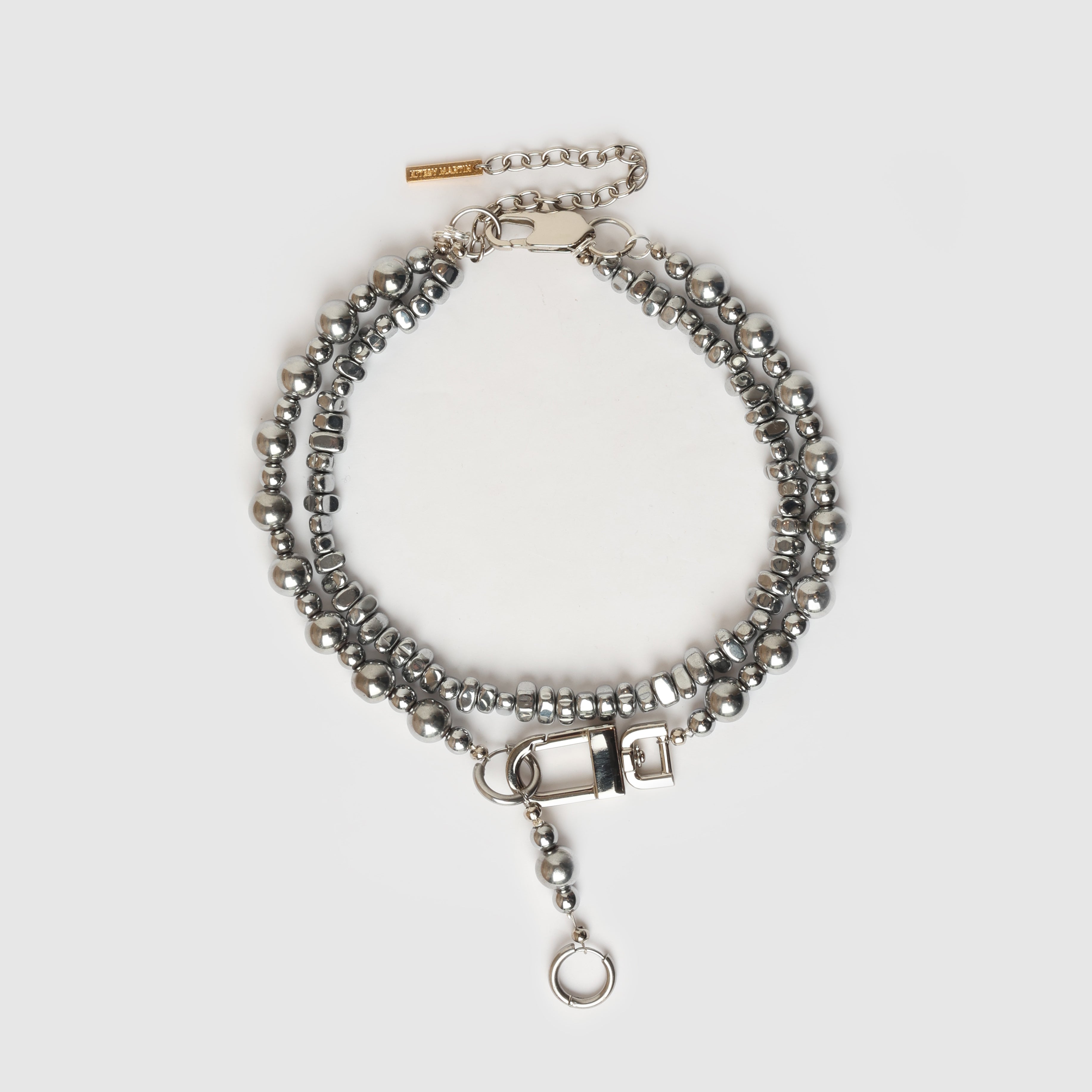 NECKLACE LE TIAVO SILVERED