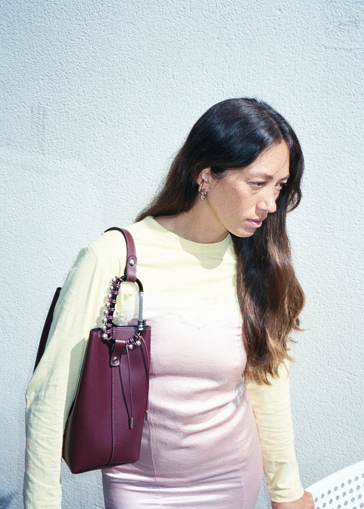KITESY MARTIN STUDIOHANDBAGHANDBAG LE SAC SEAU BURGUNDY