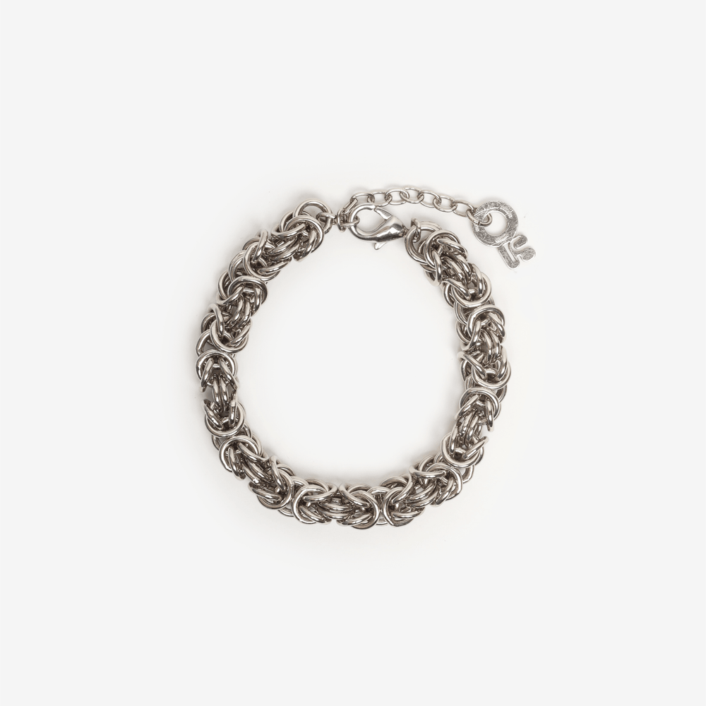 BRACELET DE CHEVILLE LE PACO ARGENTÉ