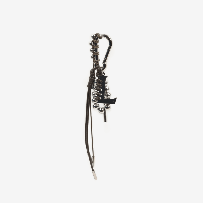 BAG CHARMS LE MONOGRAMME SILVERED/BROWN