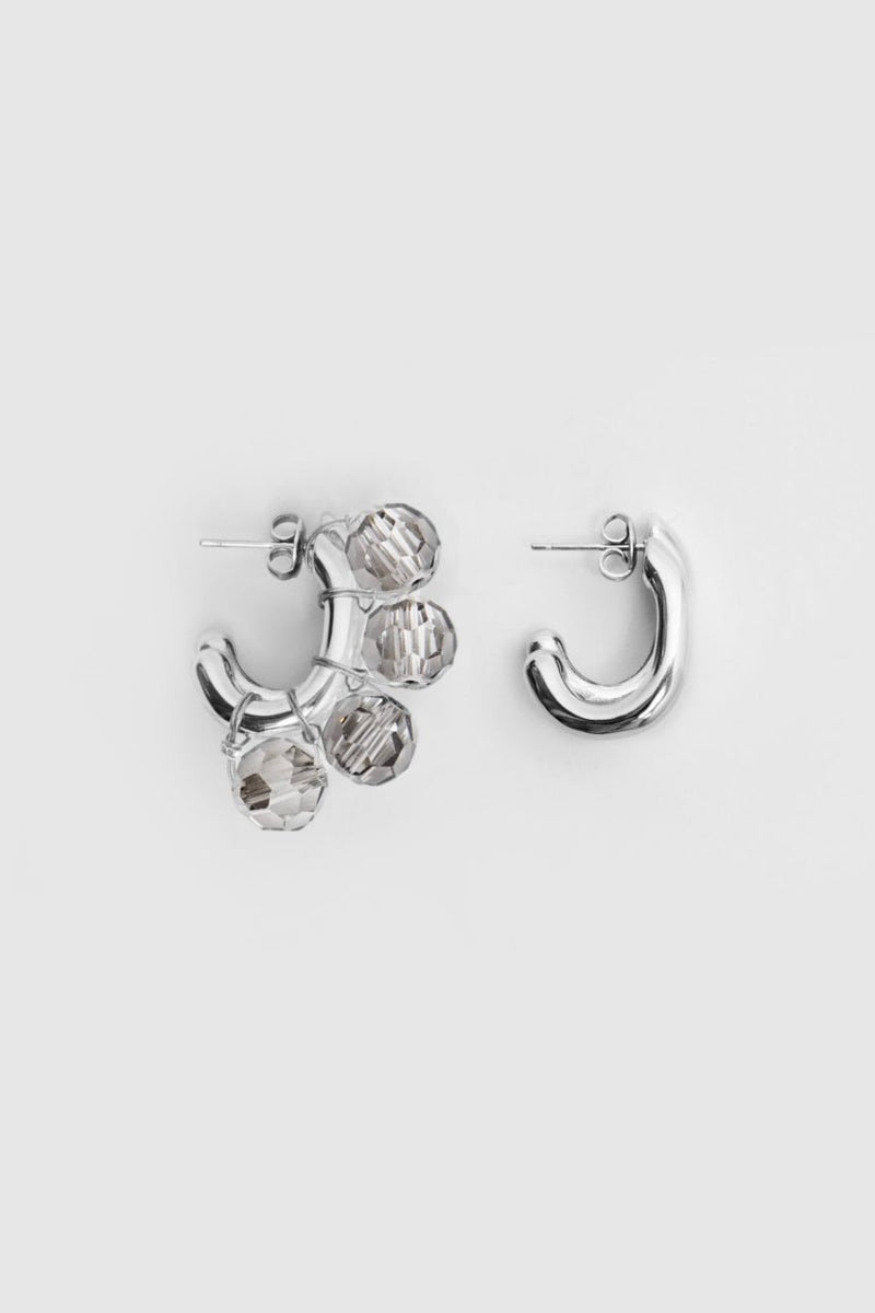 EARRINGS LA CHRIS CRYSTAL