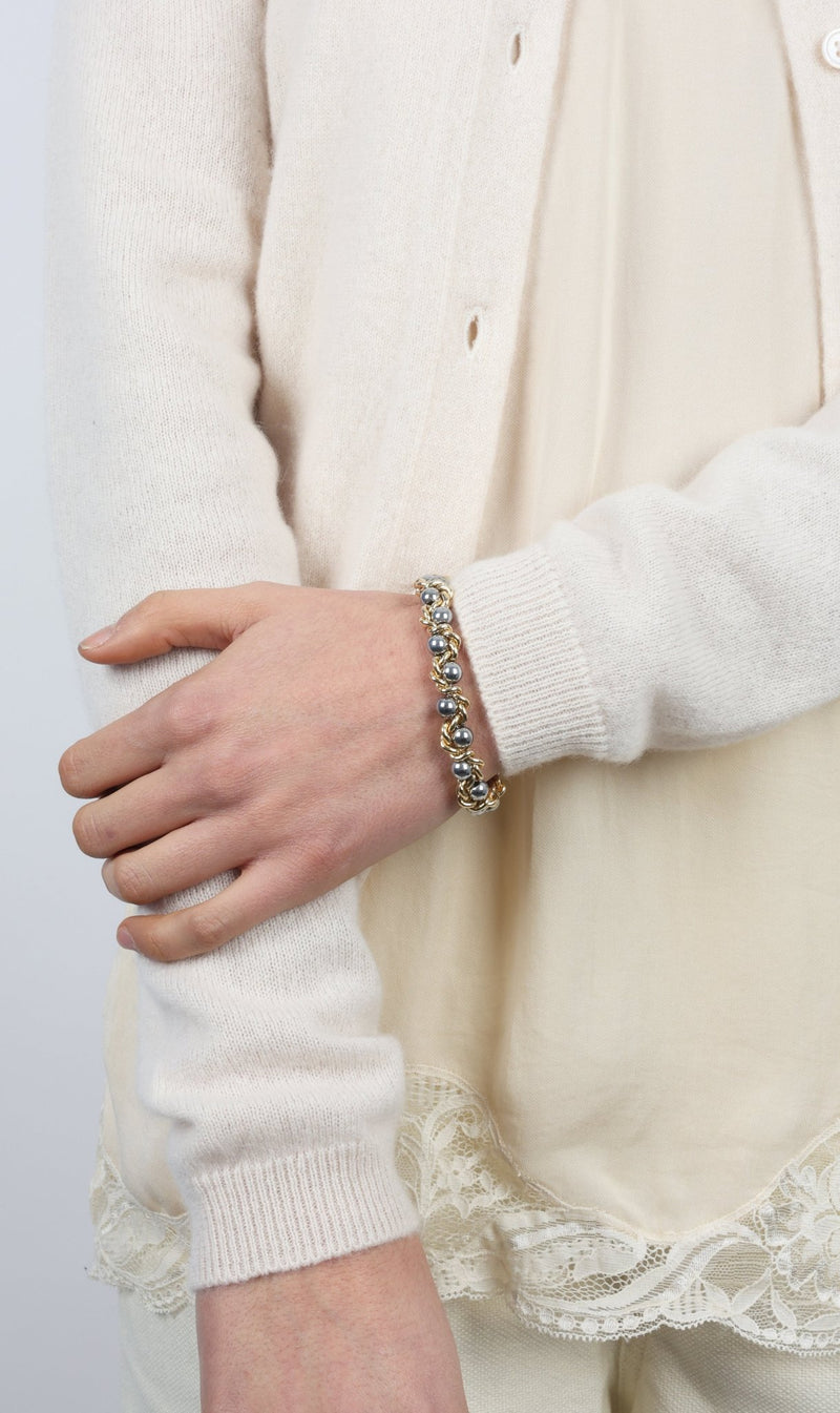 BRACELET LE BÉBÉ SERPENT DORÉ/ARGENTÉ - image secondaire