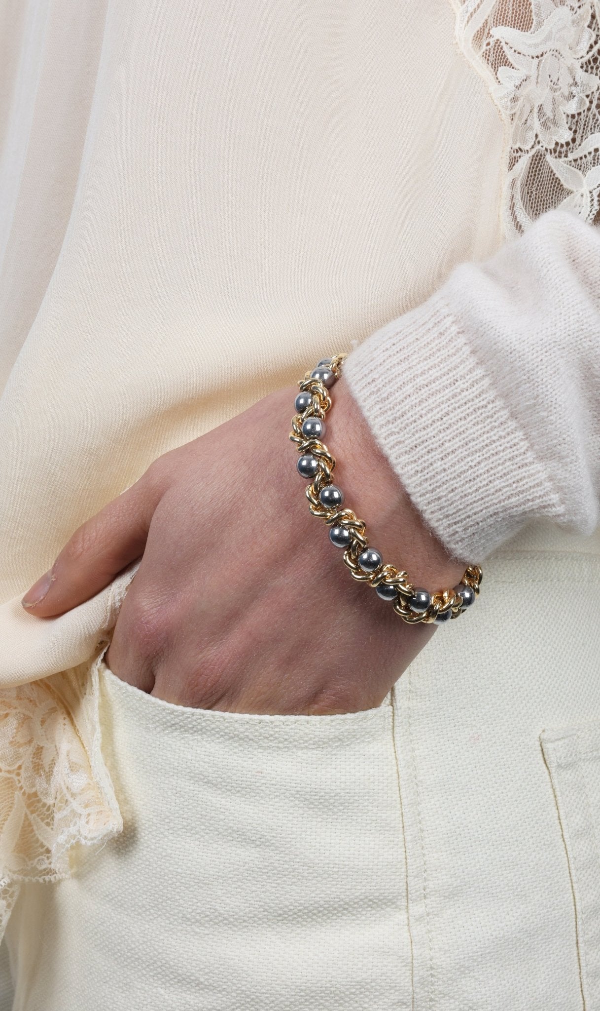 KITESY MARTIN STUDIOBraceletBRACELET LE BÉBÉ SERPENT GOLDEN/SILVERED