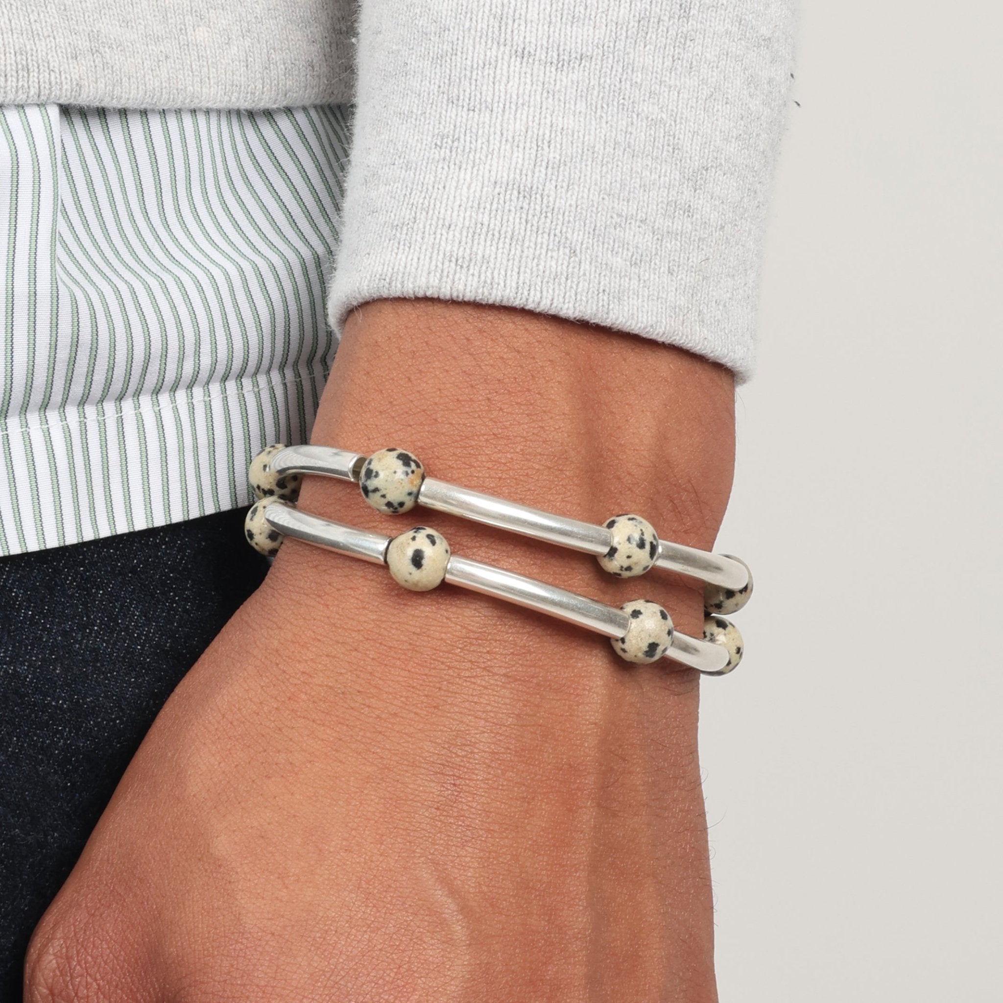 KITESY MARTIN STUDIOBraceletBRACELET LE MACARONI JASPER