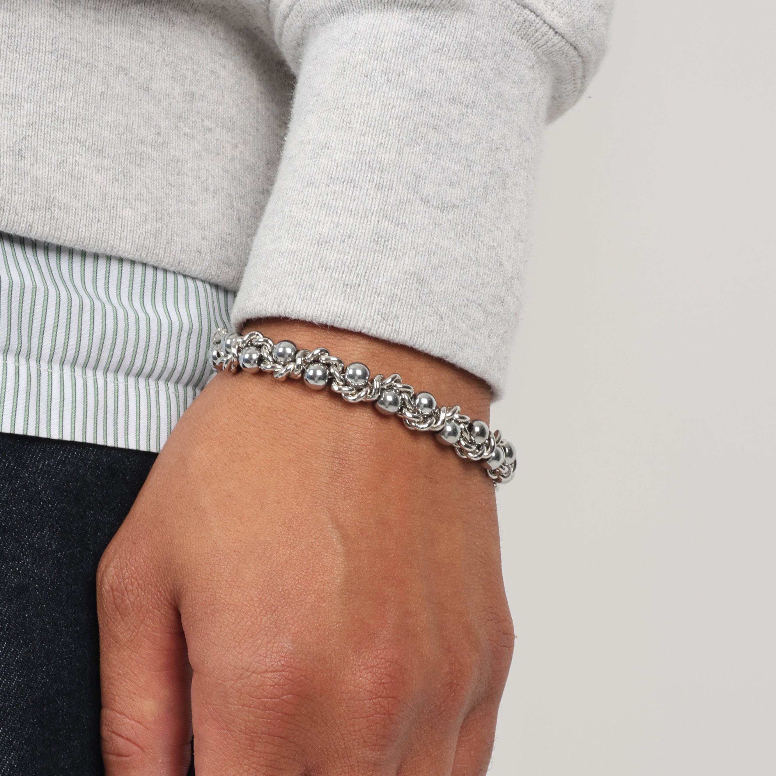BRACELET LE BÉBÉ SERPENT SILVERED