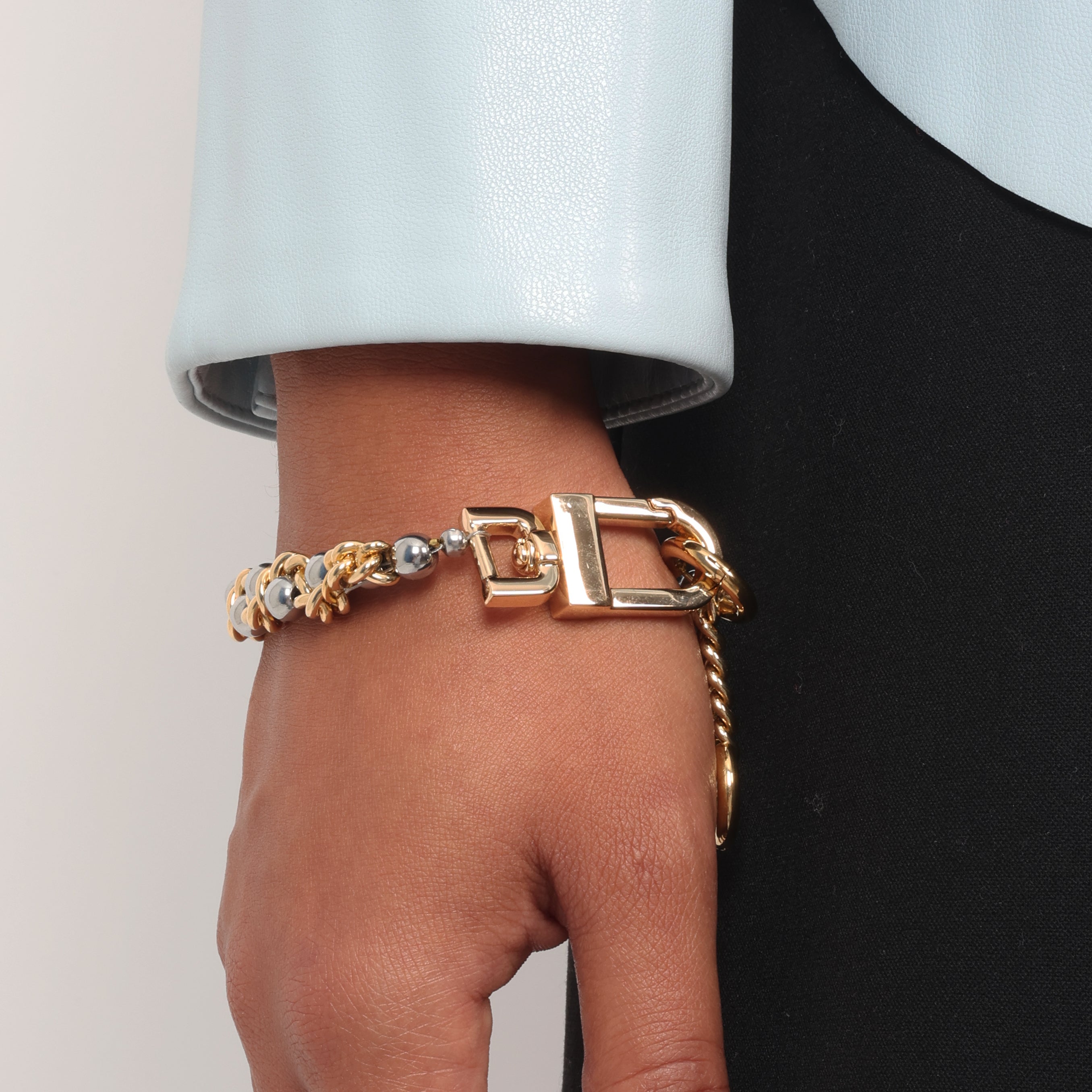 BRACELET LE BÉBÉ SERPENT GOLDEN/SILVERED