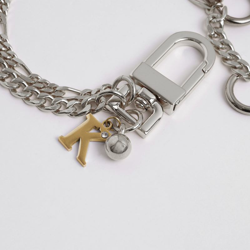 BRACELET LE ABC SILVERED - image secondaire