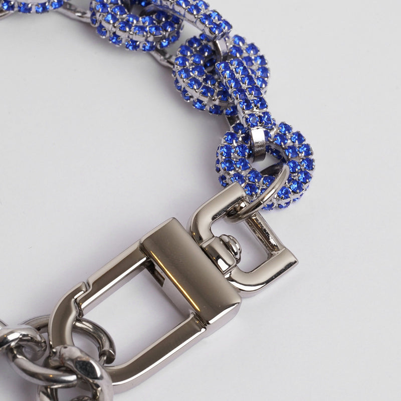 BRACELET LE DANI SILVERED/BLUE - image secondaire