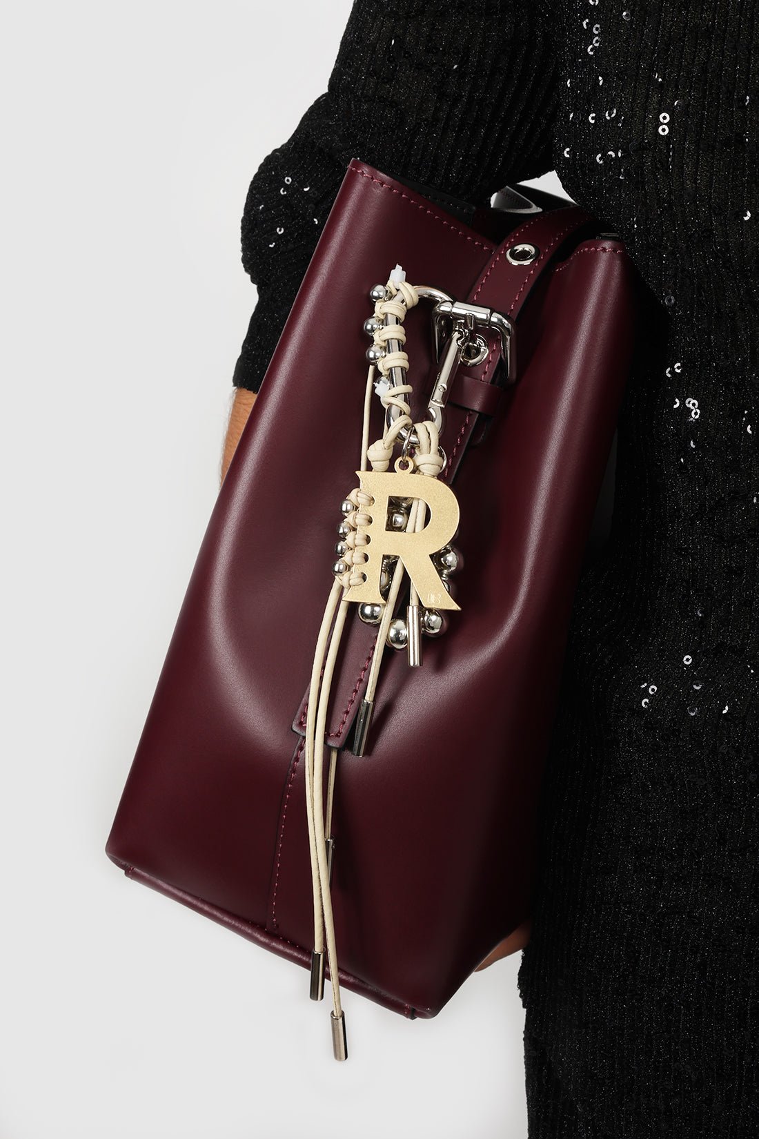 KITESY MARTIN STUDIOCarabinerBAG CHARMS LE MONOGRAMME GOLDEN/CREAM