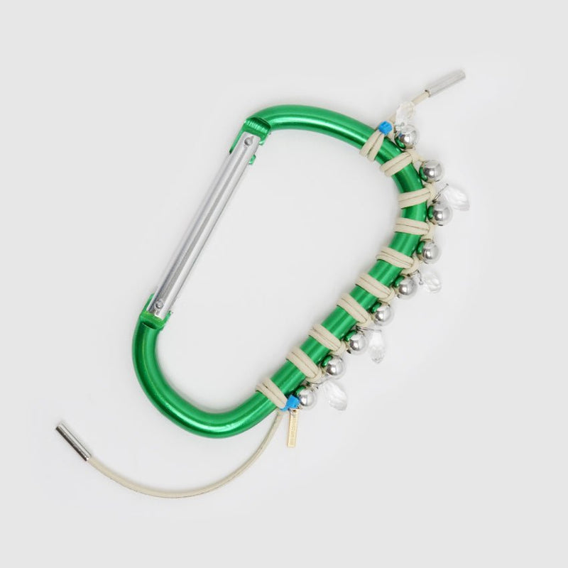 CARABINER LE MOUSQUETON XL GREEN/CREAM