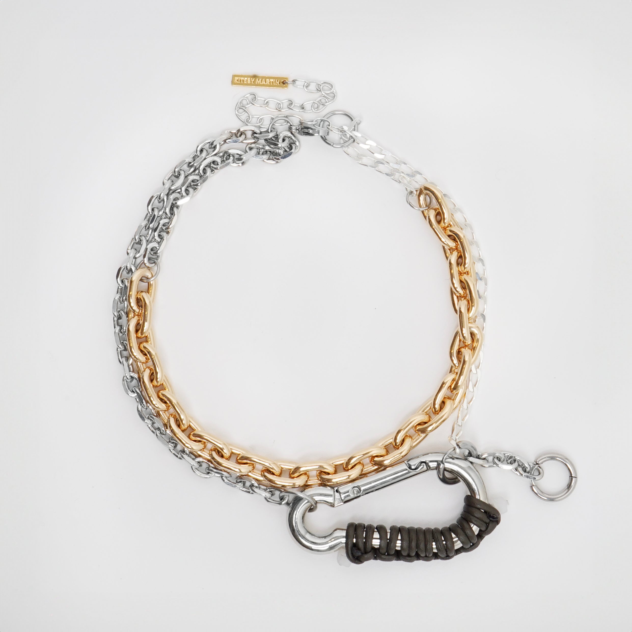 NECKLACE LE WILLA GOLDEN/KAKI