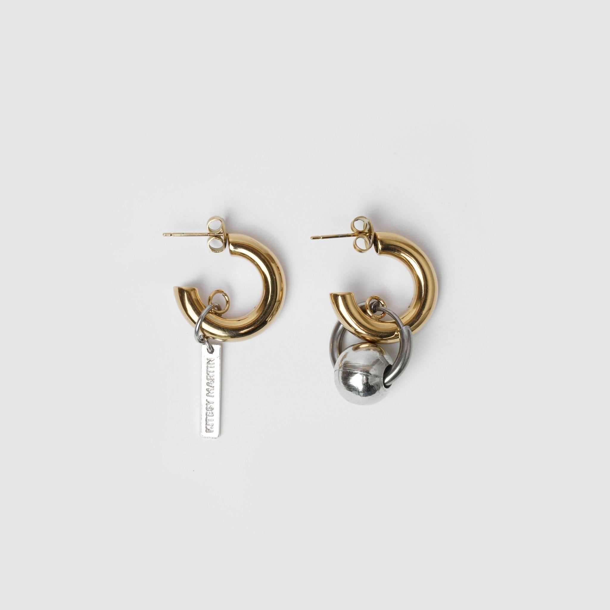 KITESY MARTIN STUDIOEarringEARRINGS LA PLUTON GOLDEN/SILVERED