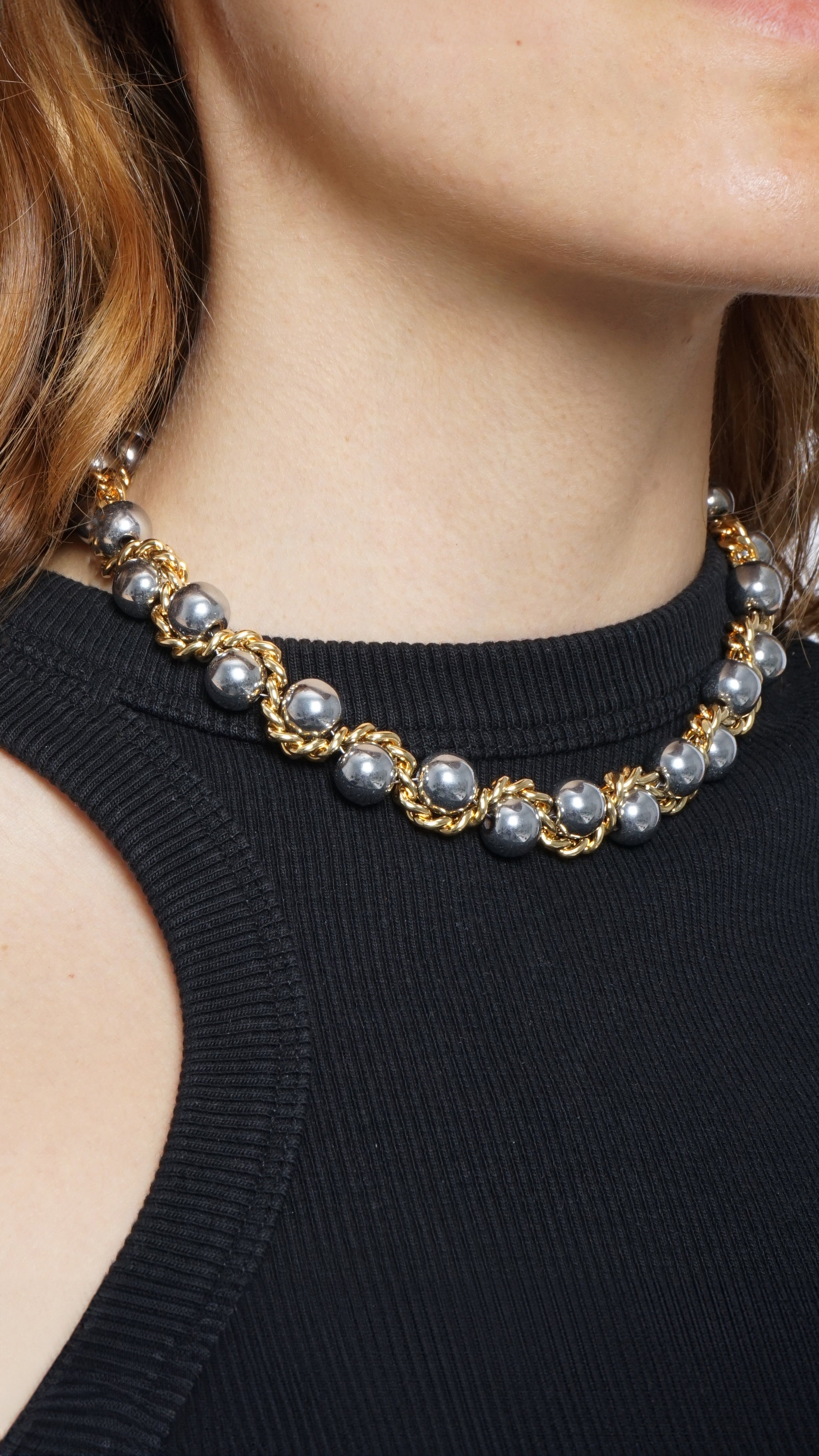NECKLACE LE SERPENT GOLDEN/SILVERED