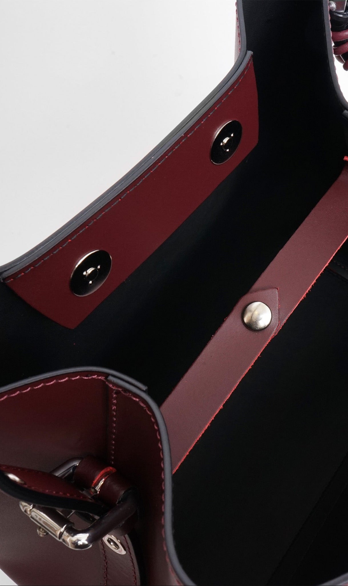 KITESY MARTIN STUDIOHANDBAGHANDBAG LE SAC SEAU BURGUNDY