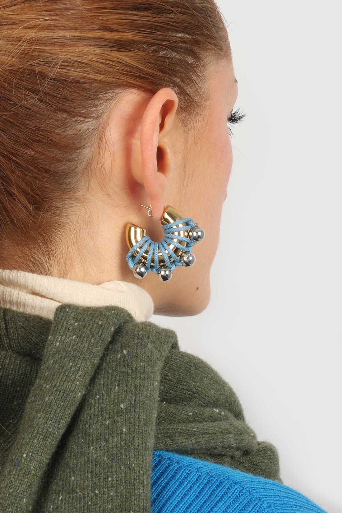 KITESY MARTIN STUDIOEarringEARRINGS LA CHUNKY GOLDEN/BLUE