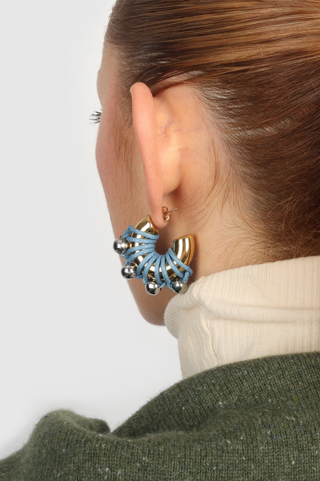 KITESY MARTIN STUDIOEarringEARRINGS LA CHUNKY GOLDEN/BLUE