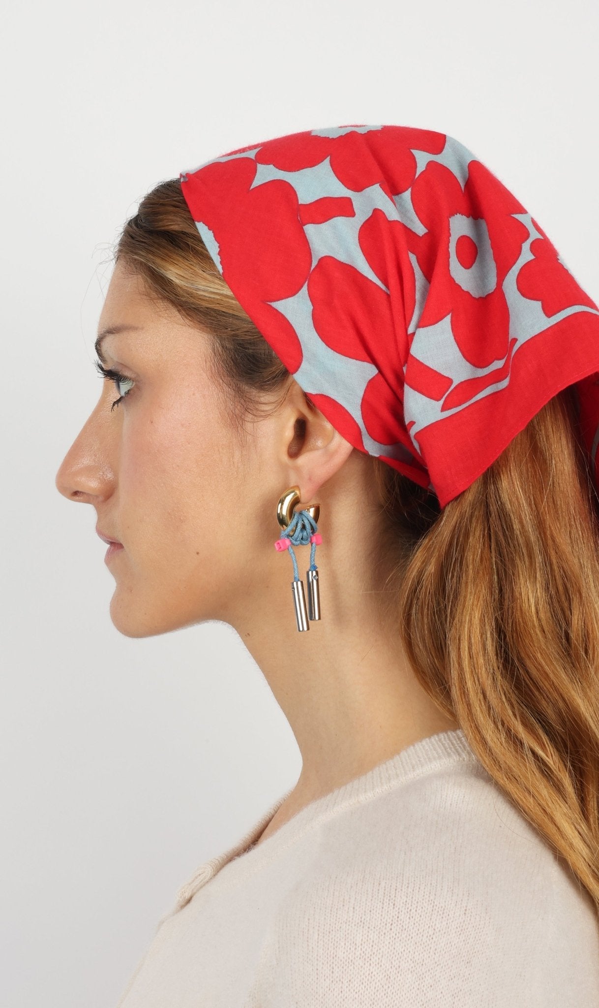 KITESY MARTIN STUDIOEarringEARRINGS LA BÉBÉ CORDON GOLDEN/BLUE