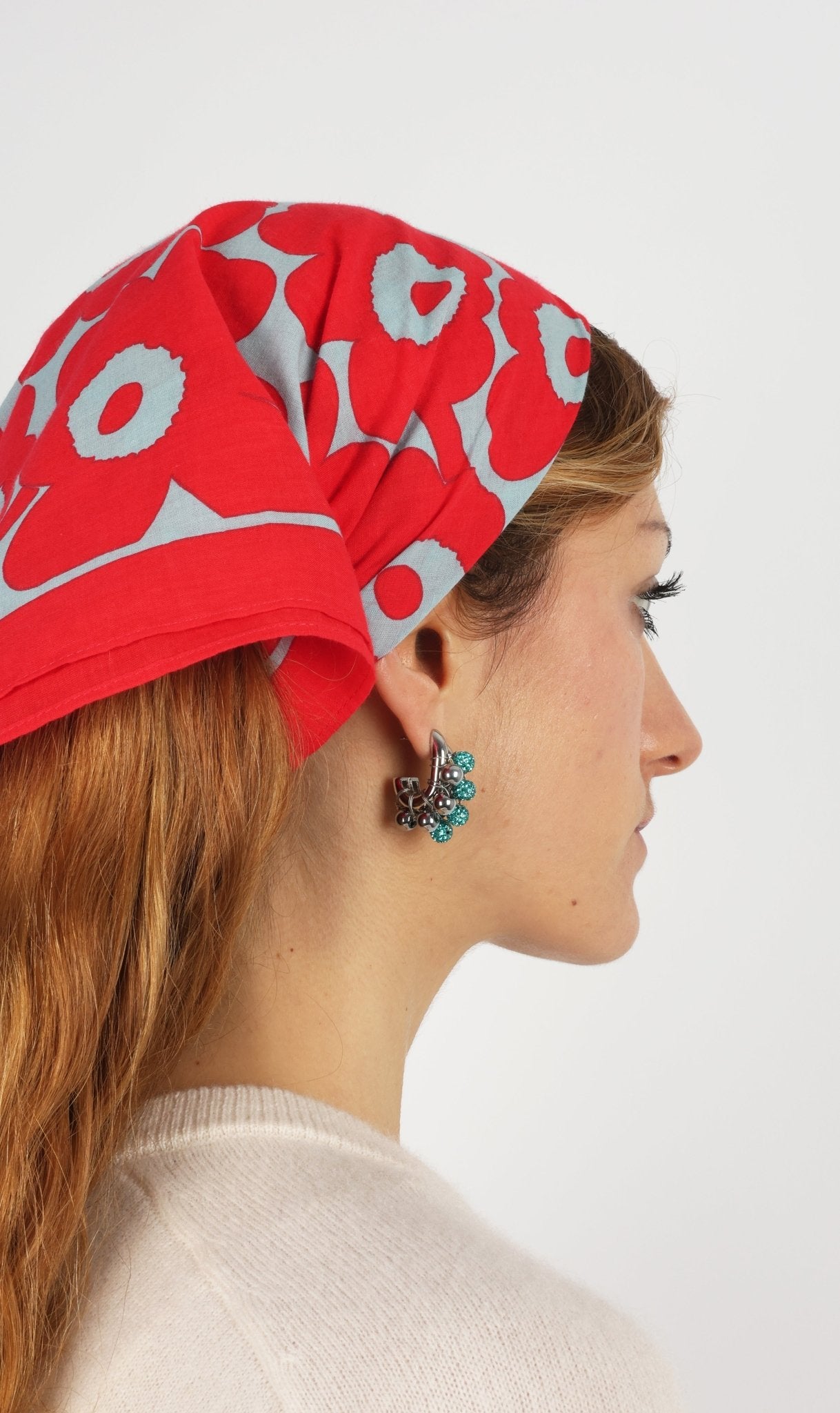 KITESY MARTIN STUDIOEarringEARRINGS LA BICHRIS SILVERED/BLUE