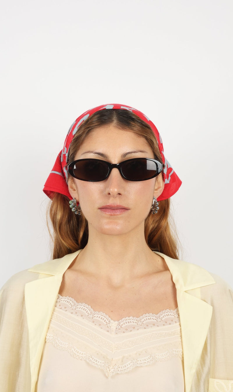 BOUCLES D’OREILLES LA BICHRIS ARGENTÉ/VERT - image secondaire