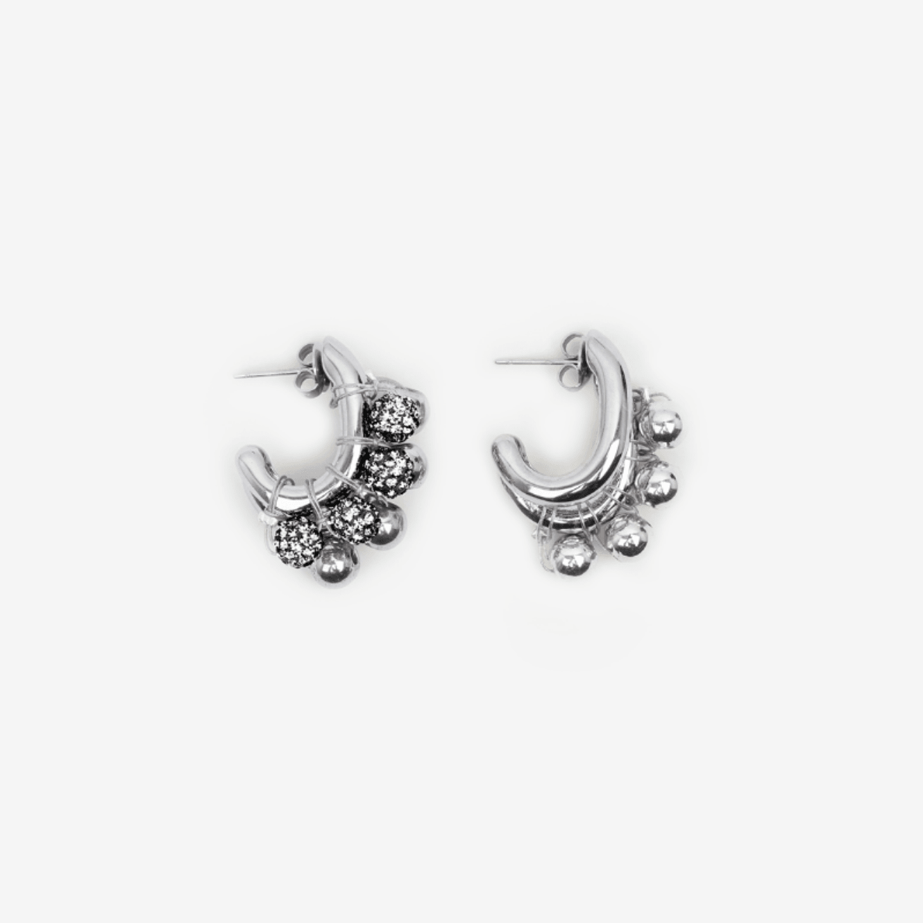 KITESY MARTIN STUDIOEarringEARRINGS LA BICHRIS SILVERED/STRASS
