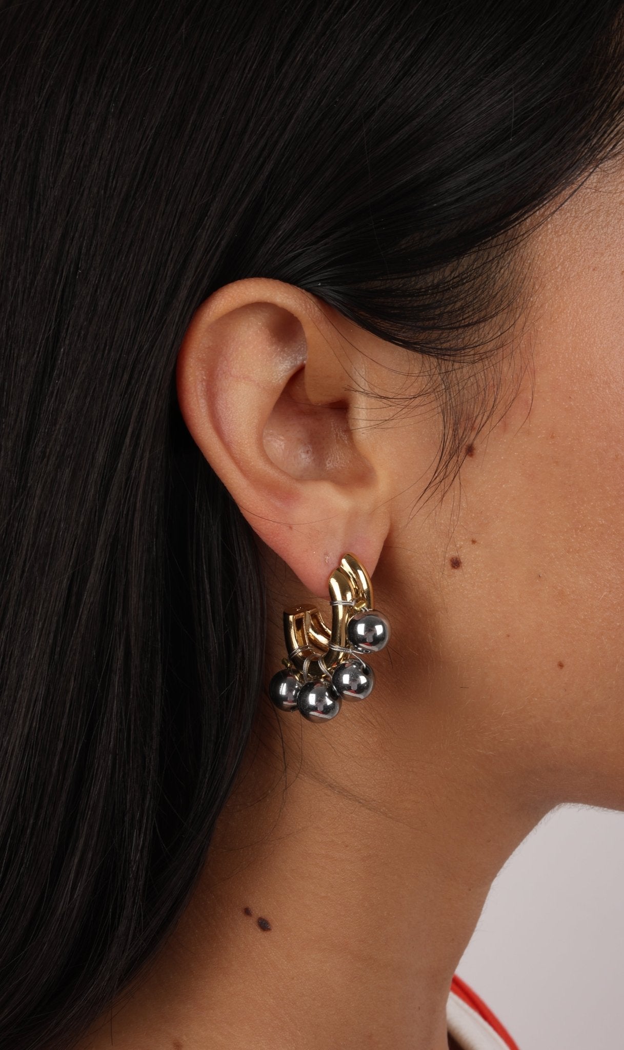 KITESY MARTIN STUDIOEarringEARRINGS LA CHRIS GOLDEN/SILVERED