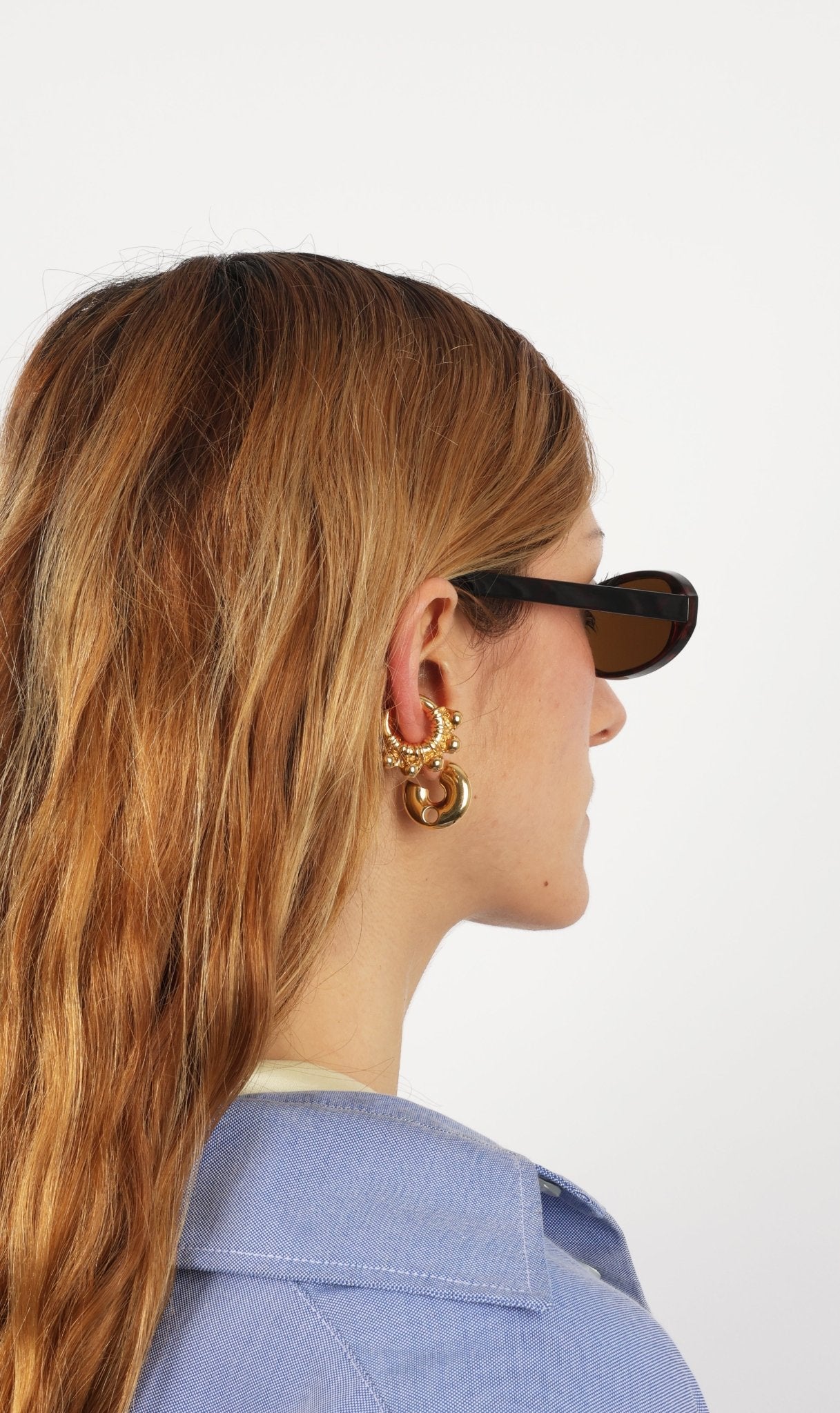 KITESY MARTIN STUDIOEarringEARCUFF LA JUJU GOLDEN