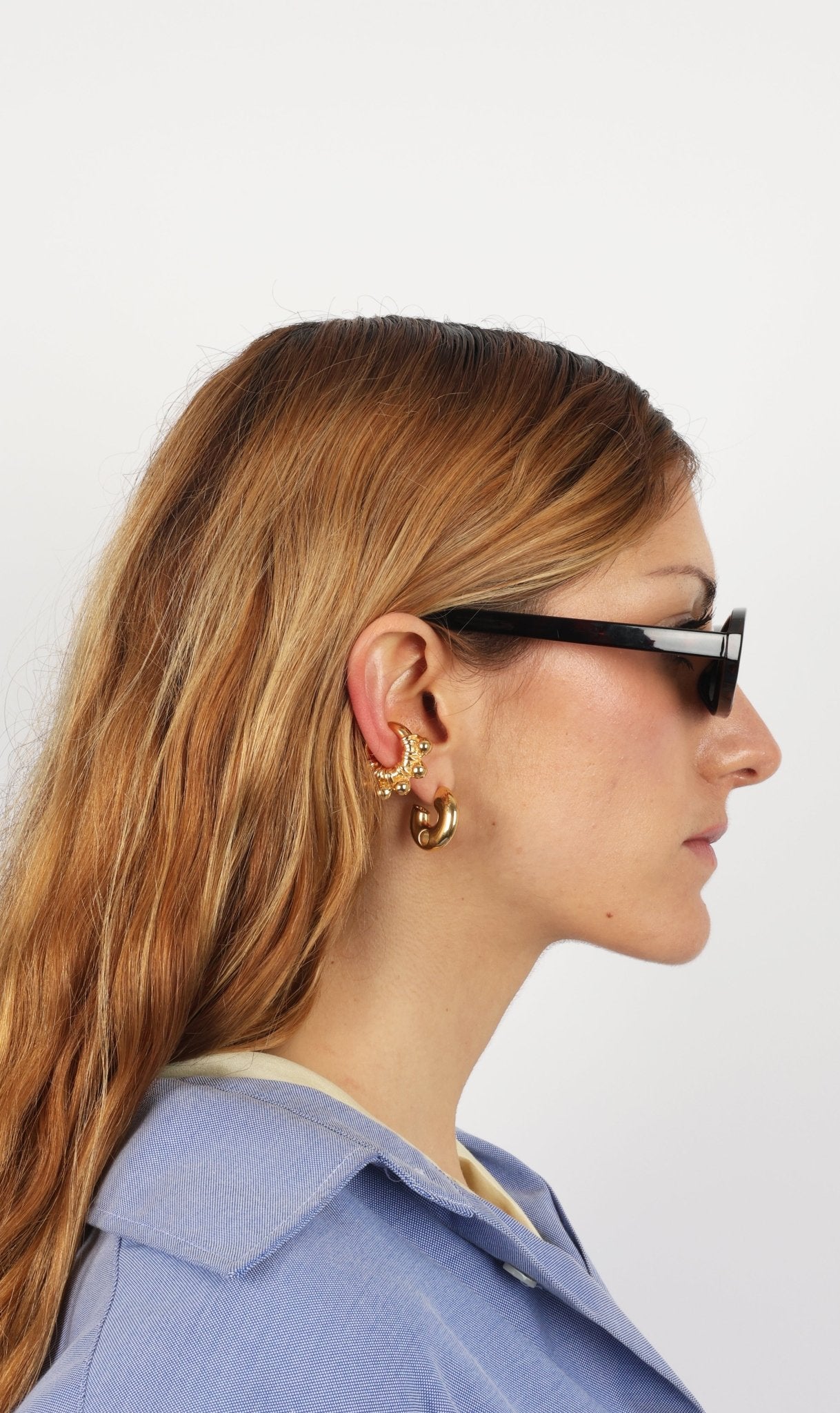 KITESY MARTIN STUDIOEarringEARCUFF LA JUJU GOLDEN