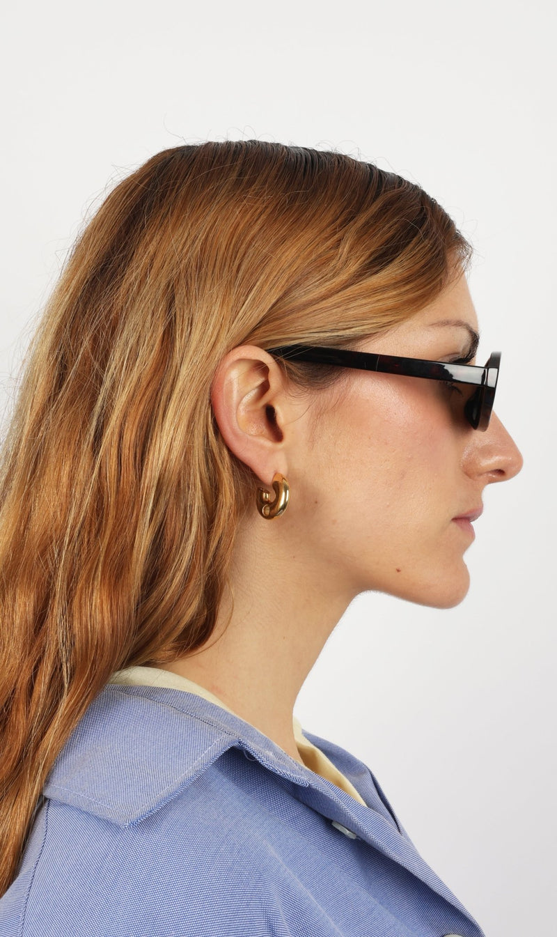 EARRINGS LA PLUTON GOLDEN - image secondaire
