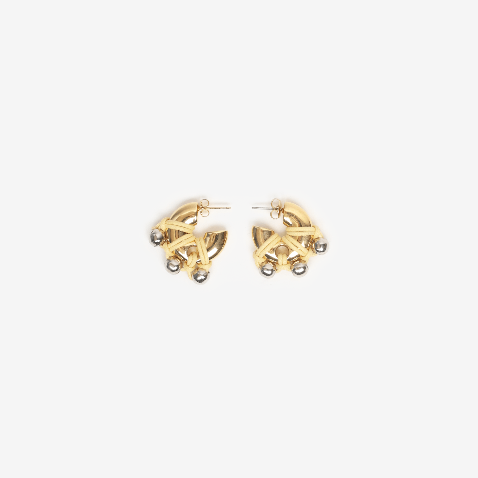 KITESY MARTIN STUDIOEarringEARRINGS LA PLUTON TRESSEE GOLDEN/BUTTER